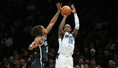 Mavericks’ Khris Middleton, PJ Washington sustain injuries in Tuesday meeting with Nets