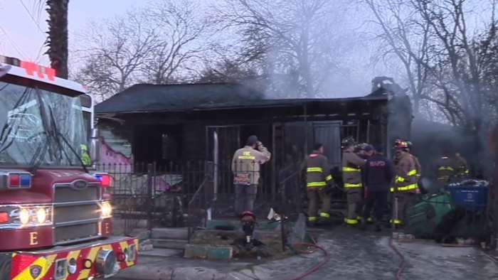Fire leaves vacant West Side home a total loss, SAFD says