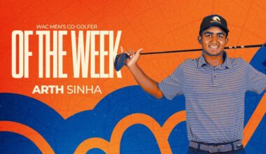 Sinha named WAC Men's Co-Golfer of the Week