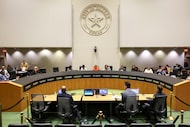 The Dallas City Council meets on Jan. 28, 2026, at Dallas City Hall. On Wednesday, the...
