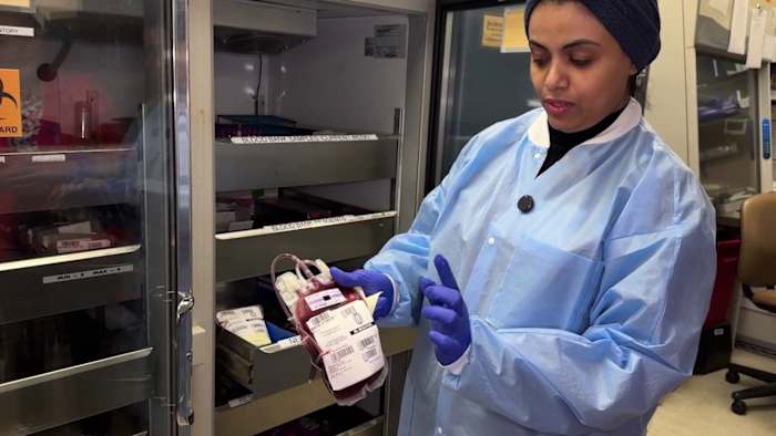 Blood donations help the tiniest patients at St. Luke’s Baptist Hospital’s NICU