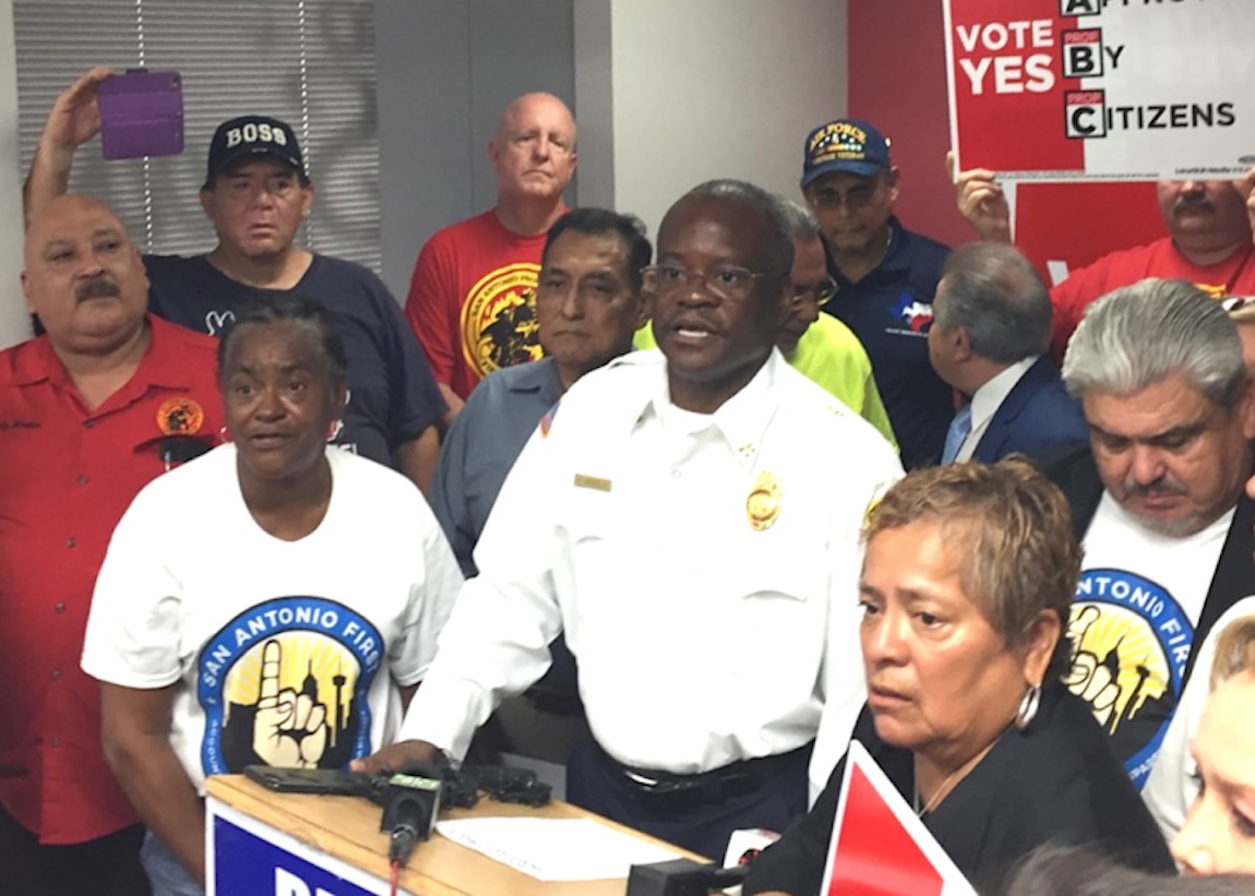 Bexar County DA's Office drops stalking charges against former fire union boss Chris Steele