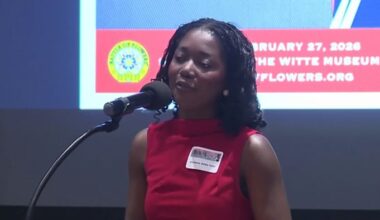 College students compete in 101st Battle of Flowers Oratorical Contest