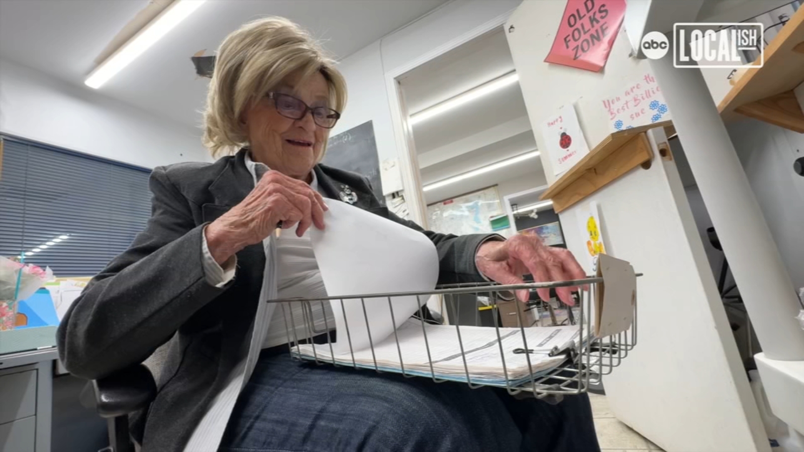 On the job at 94: The heart behind Burke's Upholstery