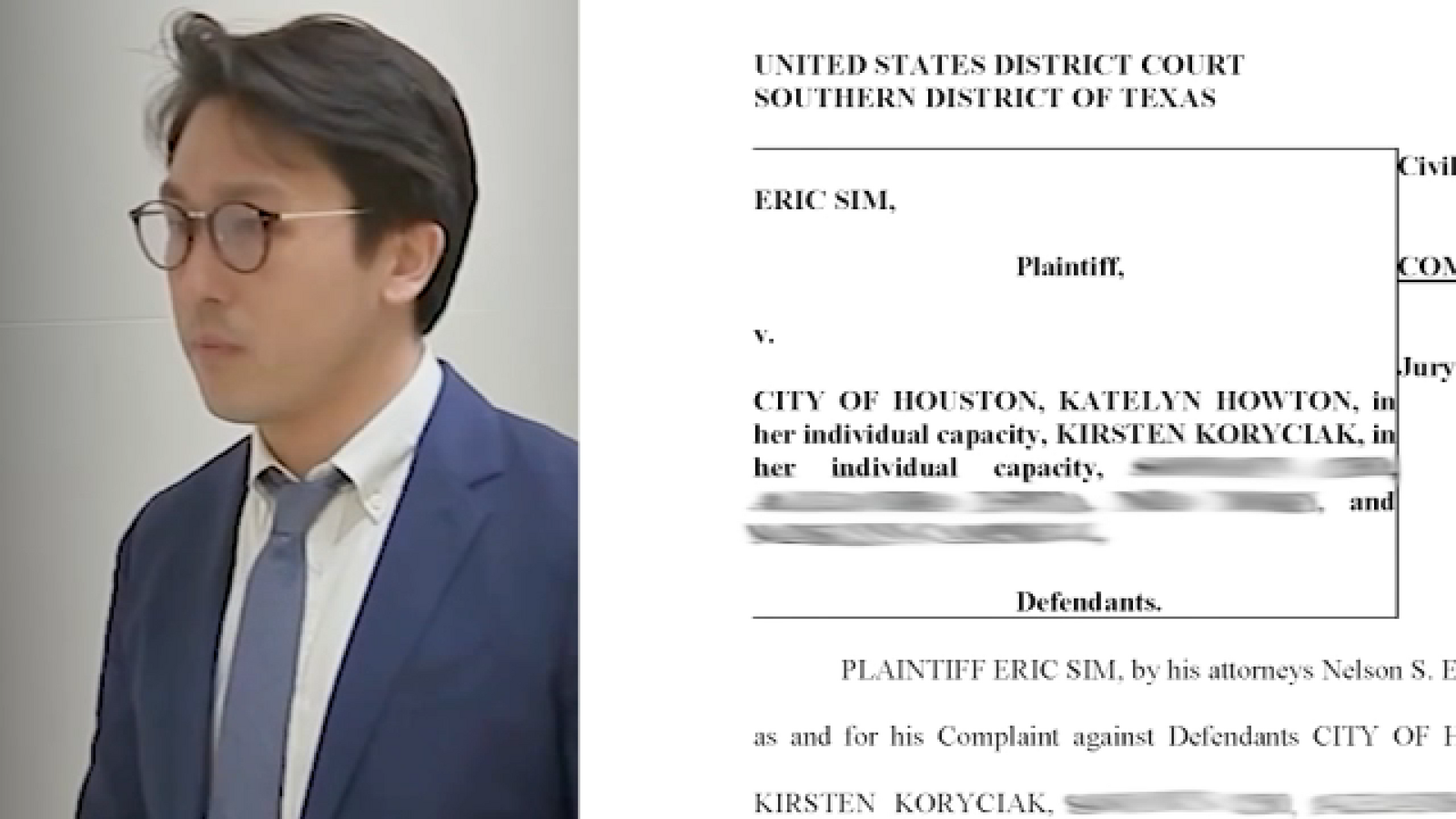 Former NASA engineer sues City of Houston, sex assault accusers after charges dismissed