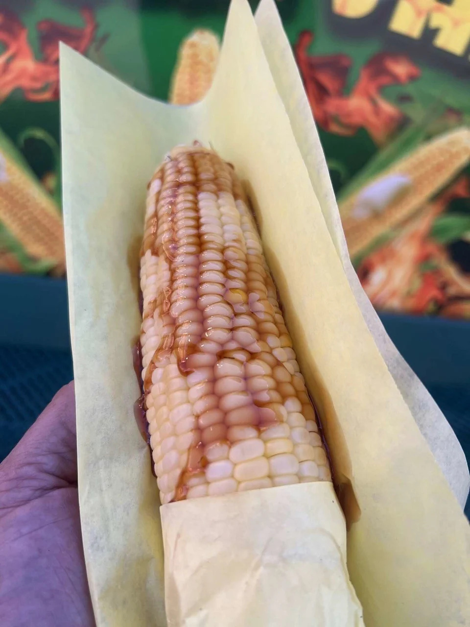 Mike's Hot Honey Corn on the Cob will be new at the Houston rodeo carnival this year. (Houston Livestock Show and Rodeo)