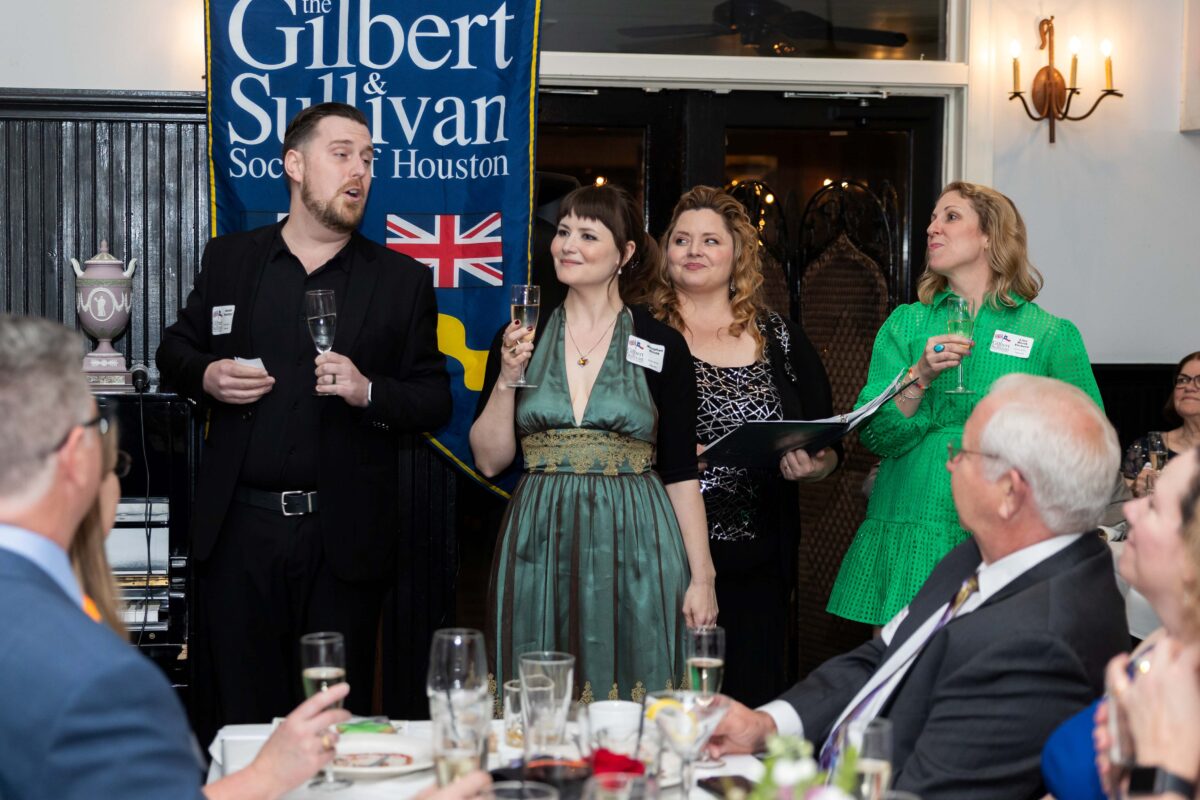 Houston Gilbert & Sullivan Society presents “Auction of Arias” gala on March 7th at Rice's Baker Institute