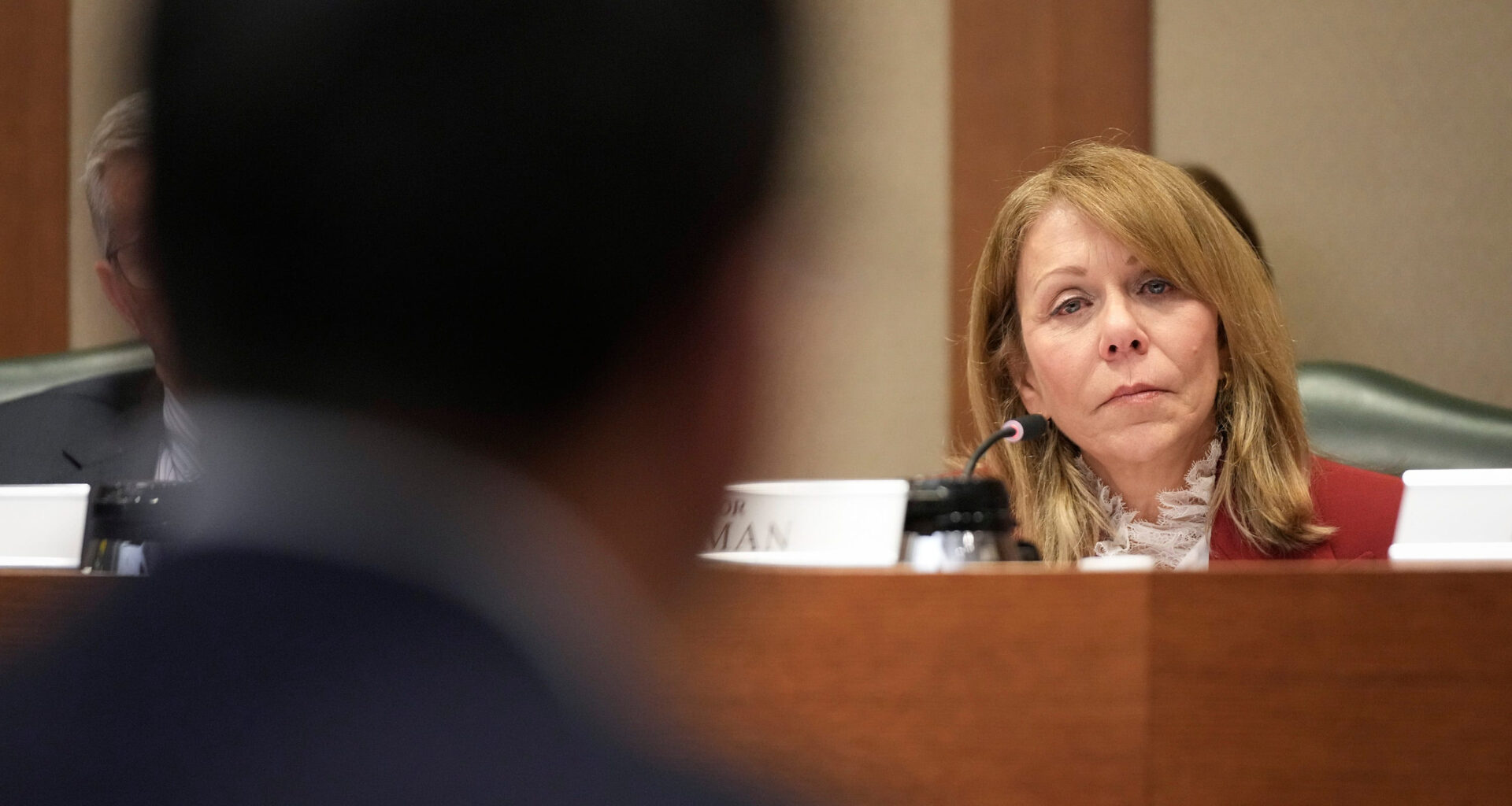 For Texas attorney general, Joan Huffman promises law and order