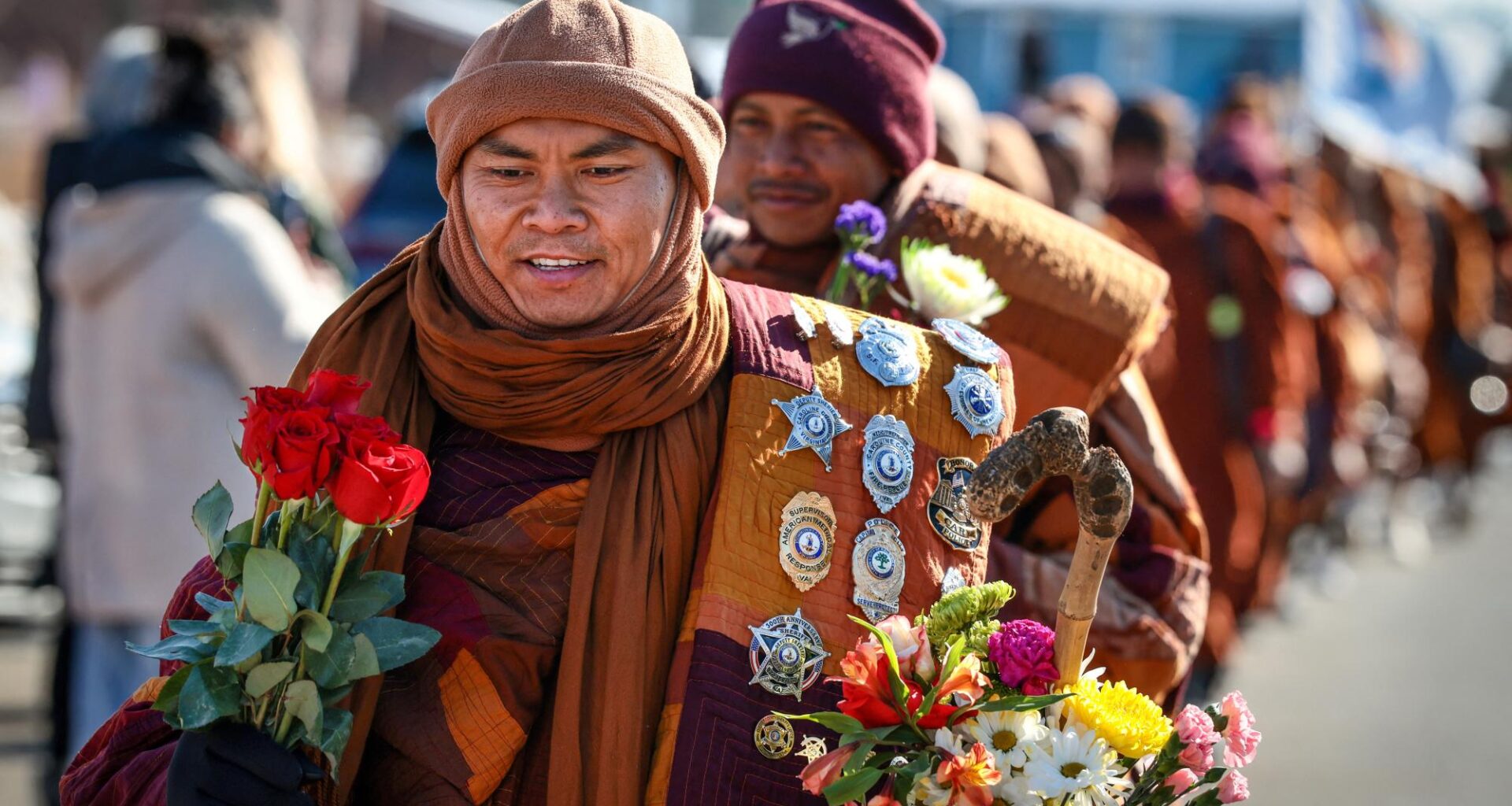 A Walk to Remember: Walk for Peace monks return to Fort Worth