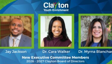 Clayton Youth Enrichment names 2026-2027 board of directors, executive committee