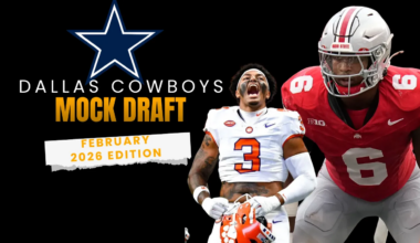 Dallas Cowboys 2026 7 Round NFL Mock Draft!