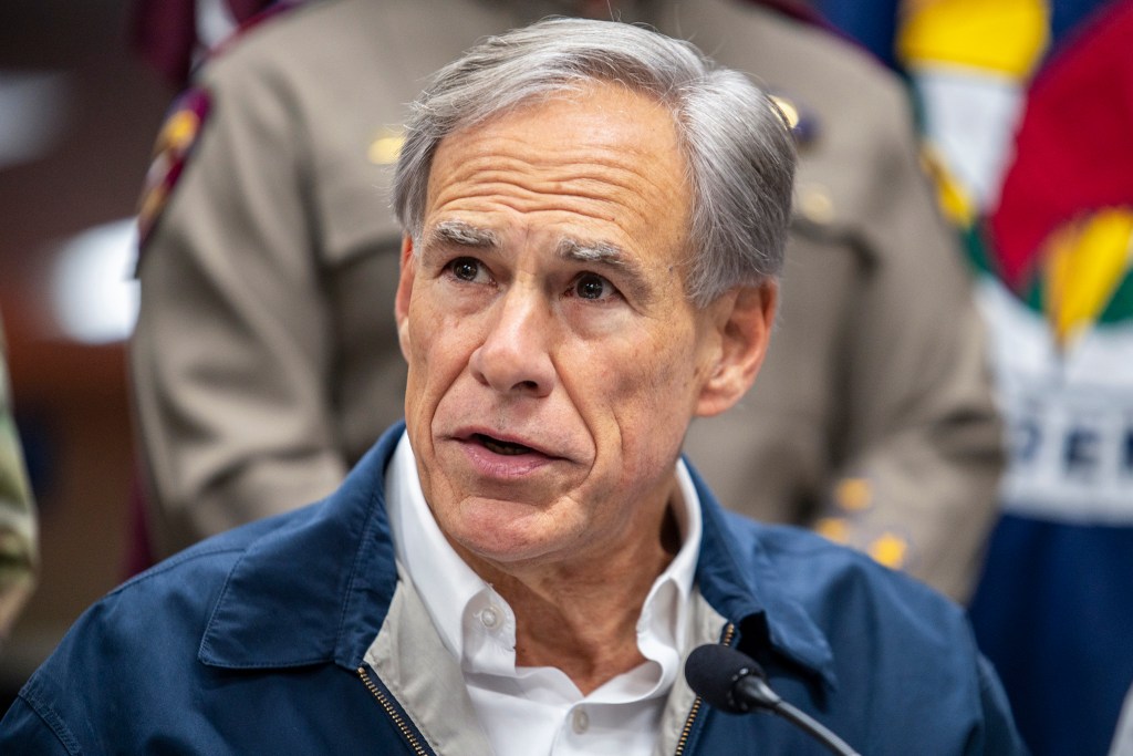 Gov. Greg Abbot speaks at a press conference on Jan 22, 2026, in Austin.