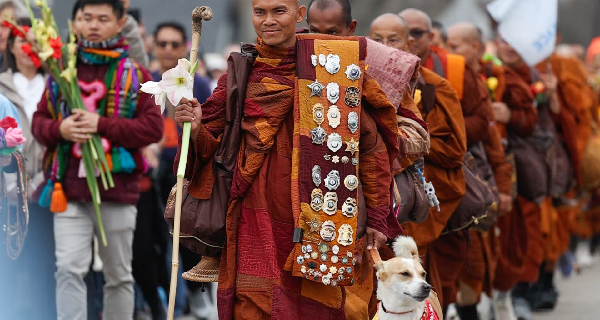 A Walk for Peace: photos of the Fort Worth monks' journey to Washington