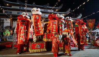 Monks’ Lunar New Year festivities at Fort Worth temple include Walk for Peace reflections