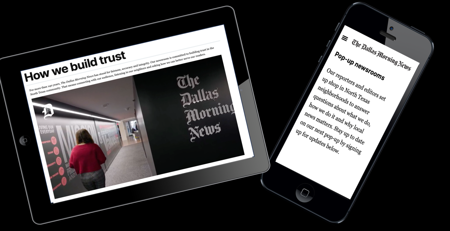 Inside The Dallas Morning News’ trust initiative