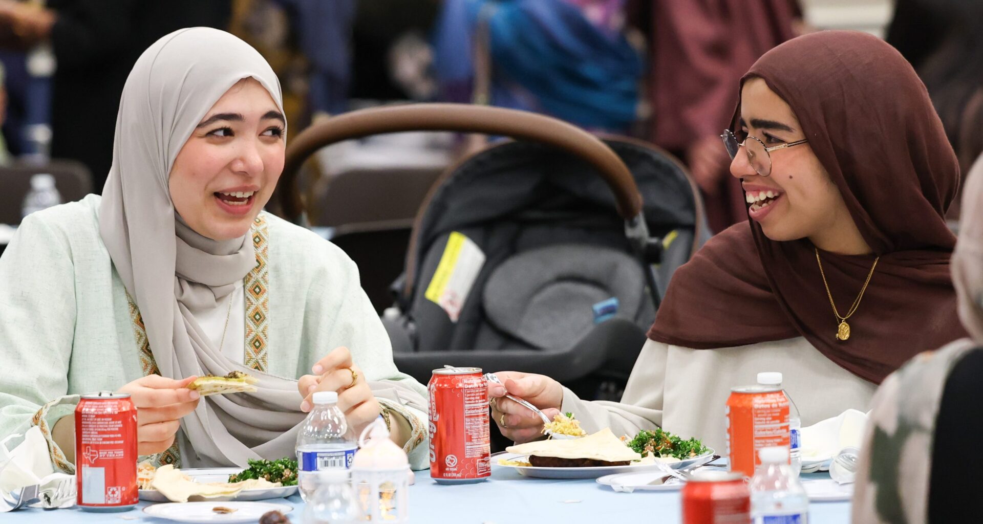 UTA Muslim students gather for food, prayer, community at Grand Iftar during Ramadan