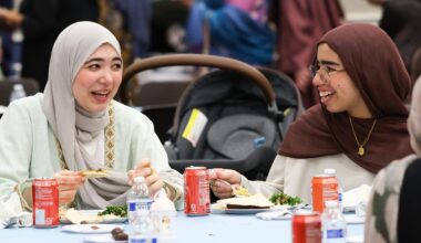 UTA Muslim students gather for food, prayer, community at Grand Iftar during Ramadan