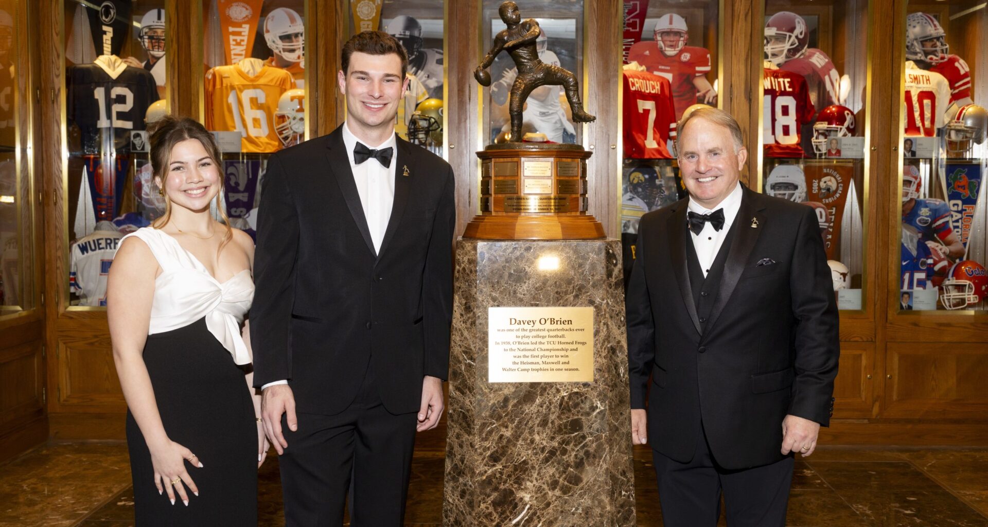 Southlake water polo senior shares Davey O’Brien spotlight alongside Gary Patterson, Fernando Mendoza