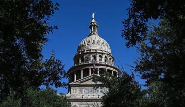 Outside view of the Texas State Capitol, in Austin, on November 5, 2025. (Photo by RONALDO SCHEMIDT / AFP) (Photo by RONALDO SCHEMIDT/AFP via Getty Images)
