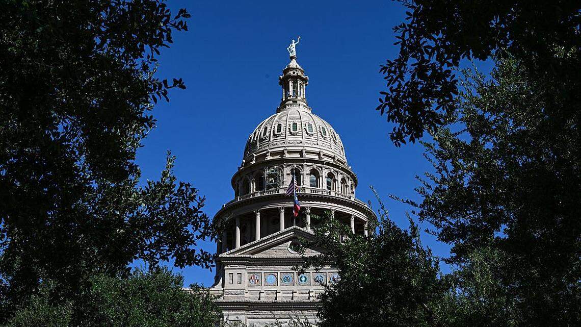 Outside view of the Texas State Capitol, in Austin, on November 5, 2025. (Photo by RONALDO SCHEMIDT / AFP) (Photo by RONALDO SCHEMIDT/AFP via Getty Images)