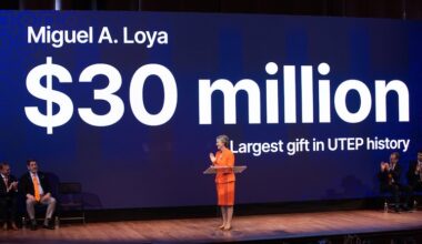 UTEP has named its college of engineering the Miguel A. Loya College of Engineering to recognize a $30 million gift -- the largest in university history -- from alumnus Miguel Loya.