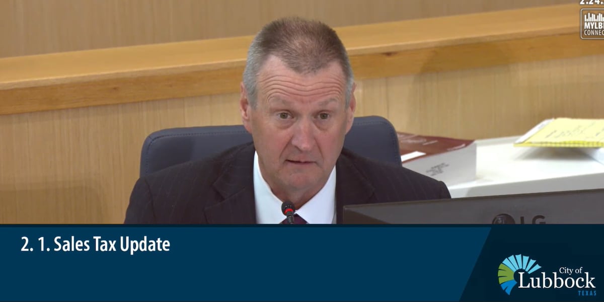 Lubbock sales tax revenue running 6% above budget, city manager says