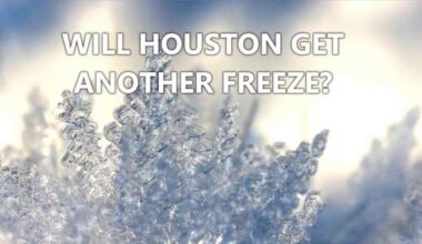 Are freezes finished in Houston?
