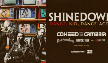 Shinedown announces massive world tour, band coming to Lubbock on July 30th