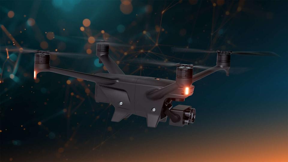 Houston startup Paladin Drones, founded in 2018, is focused on using drones to support first responders in emergency contexts. In February 2026, it debuted its Knighthawk 2.0 model. (Courtesy Paladin Drones)