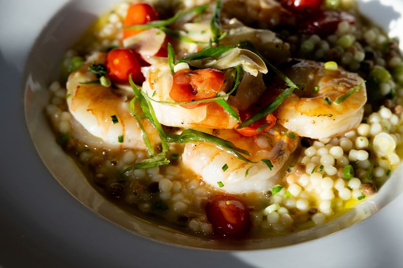 Dishes like the Wild Shrimp Zafferano are shifting Urbano Cafe from a red sauce...