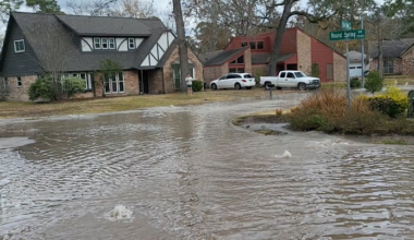 Repair work underway after water main break floods Kingwood neighborhood