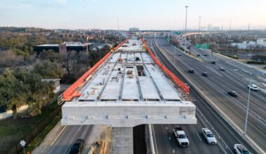 183 North direct connector construction