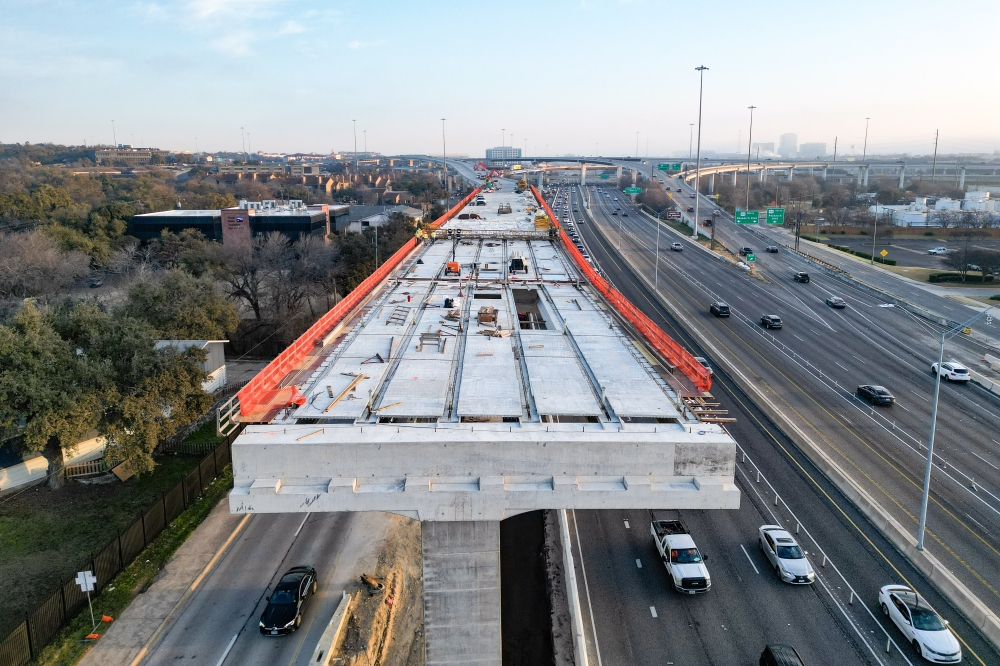 183 North direct connector construction