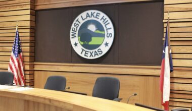 west lake hills sign