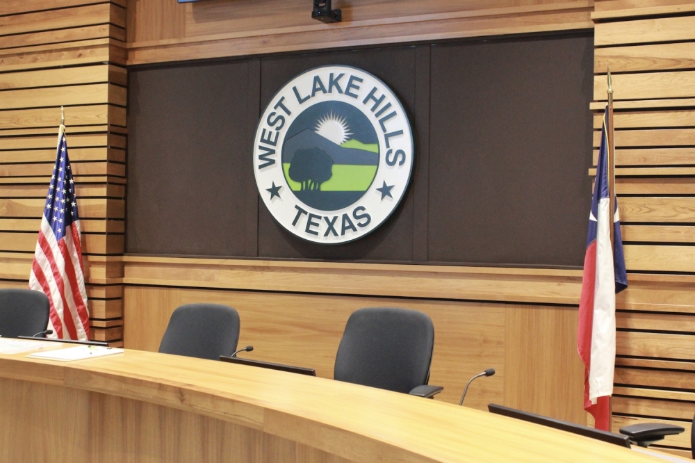 west lake hills sign