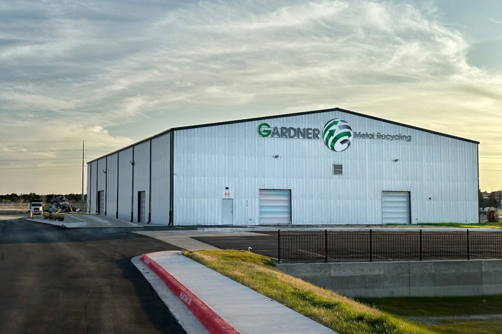 Gardner Iron and Metal Company will add a second building to its Round Rock location. (Courtesy Gardner Metal Recycling)