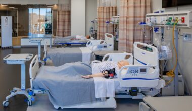 Texas Woman's University will officially unveil the $107 million Health Sciences Center during a ribbon-cutting ceremony Feb. 12. (Courtesy Texas Woman's University)