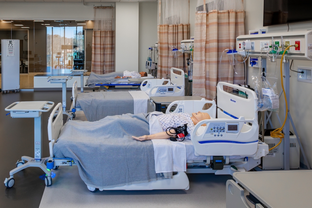 Texas Woman's University will officially unveil the $107 million Health Sciences Center during a ribbon-cutting ceremony Feb. 12. (Courtesy Texas Woman's University)