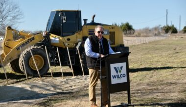 Williamson County Precinct 4 Commissioner Russ Boles said the project will improve safety and ease traffic. (Gracie Warhurst/Community Impact)