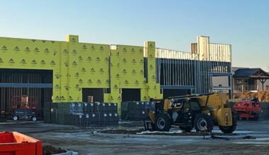 building under construction in Fort Worth