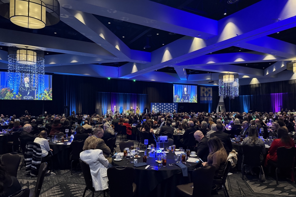 Business leaders, community members and government officials celebrated the Round Rock Chamber 58th Annual Business Awards on Feb. 5. (Grant Crawford/Community Impact)