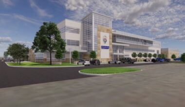 rendering of police headquarters