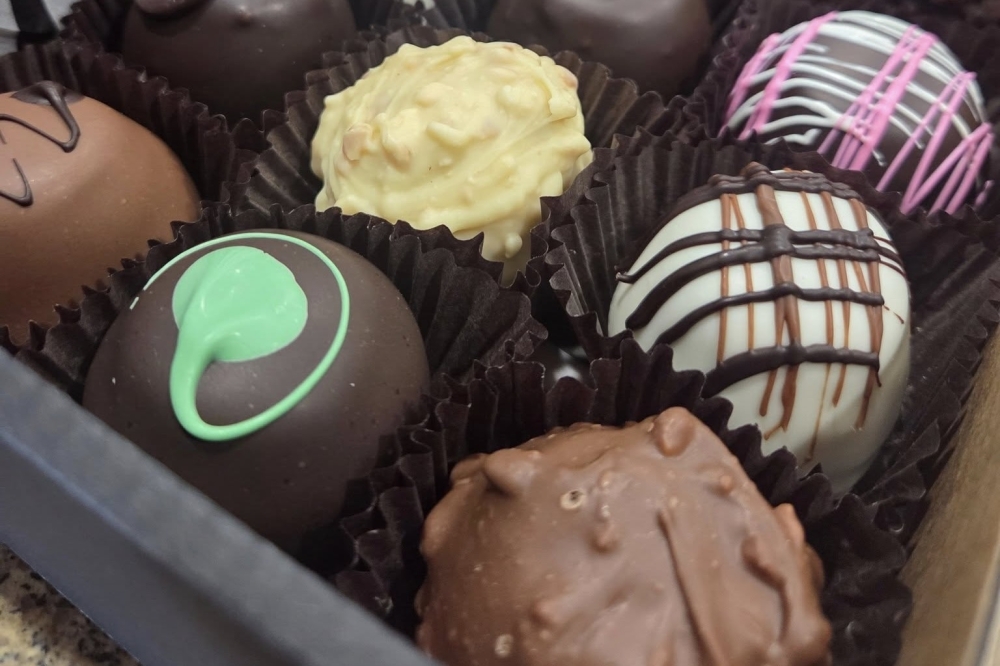 Especially Sweet Gourmet Chocolate Boutique offers a variety of chocolates with macadamia, fudge, mousse and other flavors. (Courtesy Especially Sweet Gourmet Chocolate Boutique)