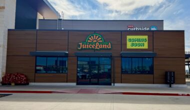 JuiceLand is opening a new Pflugerville location near H-E-B on TX-130 and East Pflugerville Parkway, with a target opening date of Feb. 20. (Manuel Holguin Jr./Community Impact)
