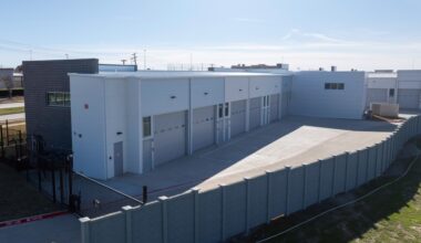 Image of new luxury garage suites at Garages of America location in Allen