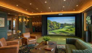 The Mackenzie Club will feature indoor simulator sites. (Rendering courtesy Michael Hsu Office of Architecture)