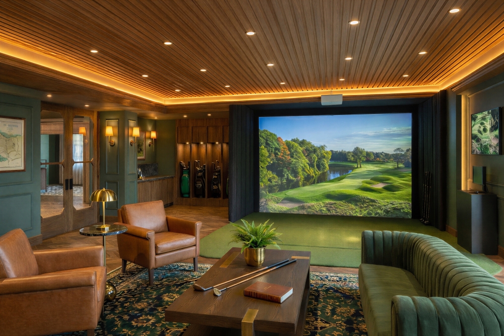 The Mackenzie Club will feature indoor simulator sites. (Rendering courtesy Michael Hsu Office of Architecture)