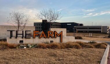 The Farm sign