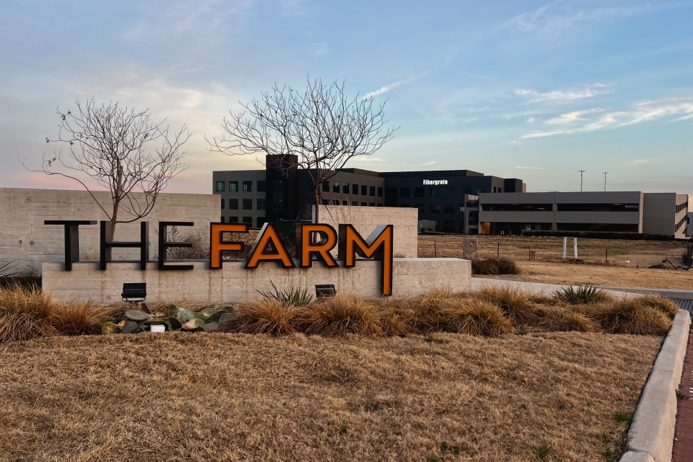 The Farm sign