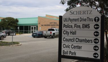 sign outside city hall